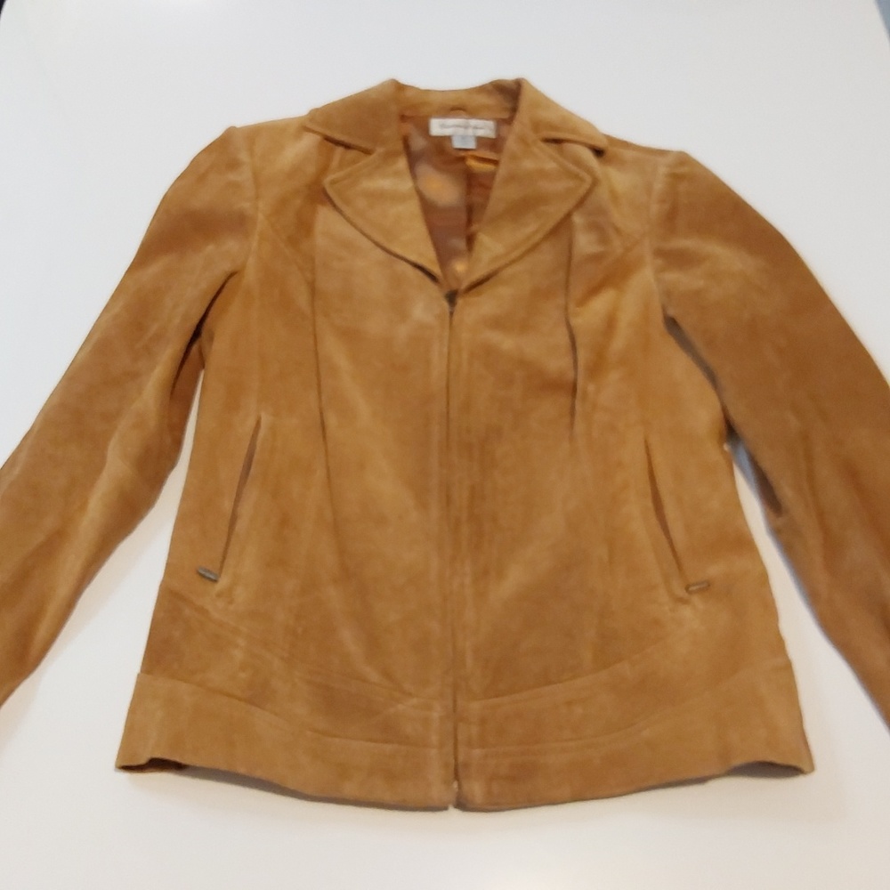 Ladies  Genuine  Leather Jacket  Size Small